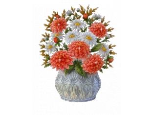 Красивые цветы в вазе картинки