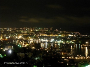 Фото город ночью