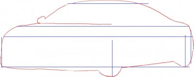 Как нарисовать машину Audi R8 поэтапно