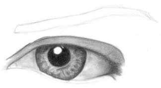 Как рисовать реалистичный глаз?
