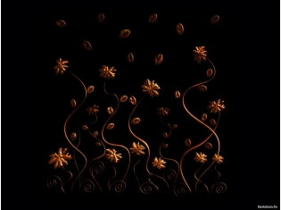 Цветы коричневого цвета фото