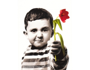 Мальчик с цветком картинки