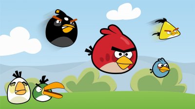 Обои игры Angry Birds для рабочего