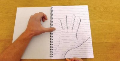 Как нарисовать 3d рисунок на бумаге карандашом поэтапно