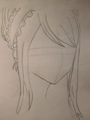 Как нарисовать Люси Хартфилию из Fairy Tail карандашом поэтапно